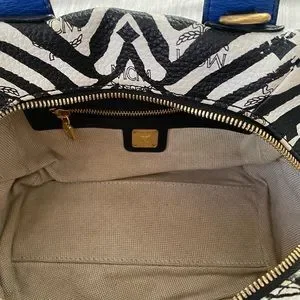 MCM | Bags | Mcm Zebra Print Limited Edition Two Way Bag